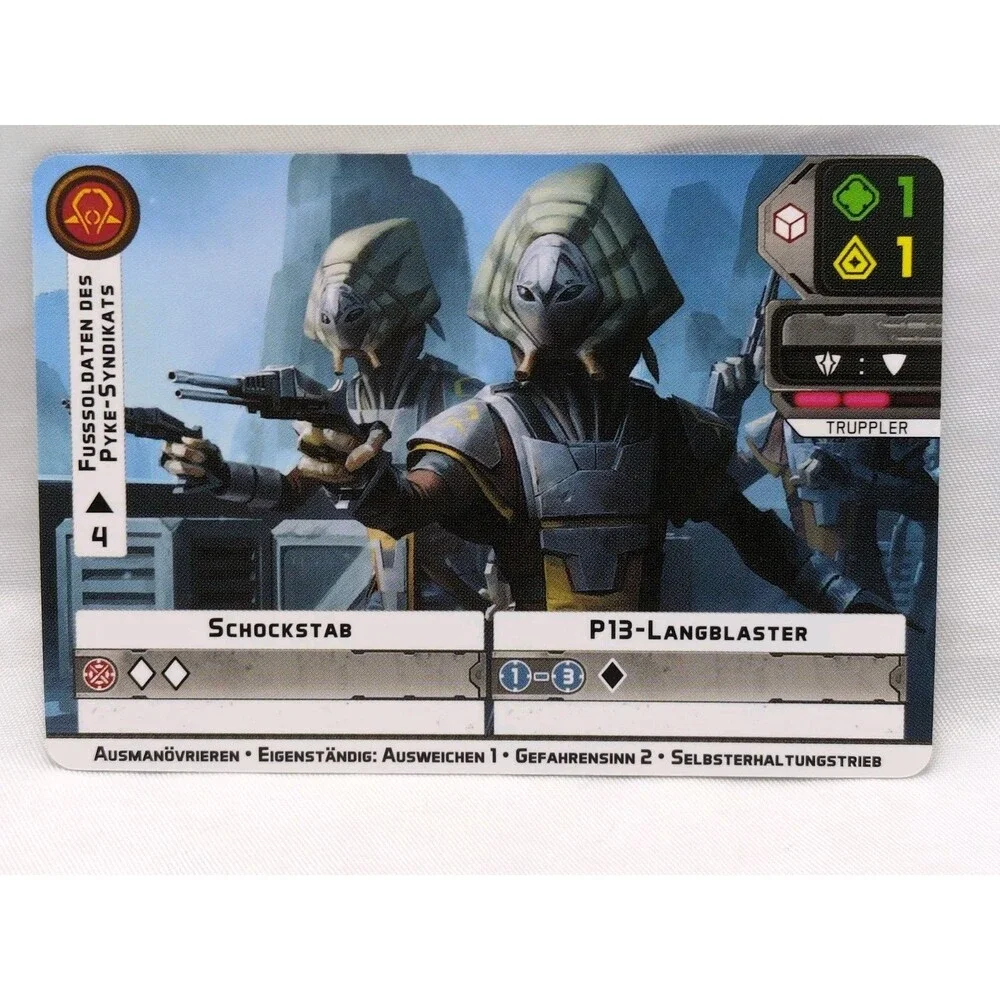 *German* Star Wars Legion Pyke Syndicate Promo Card